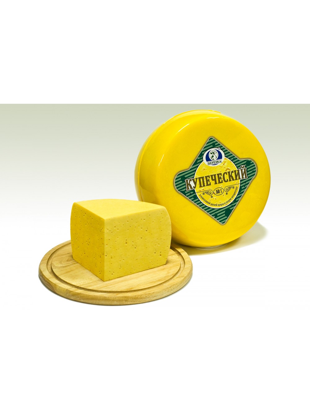 Сыр Купеческий 50%*7кг Березовский СК , купить оптом в интернет -магазине